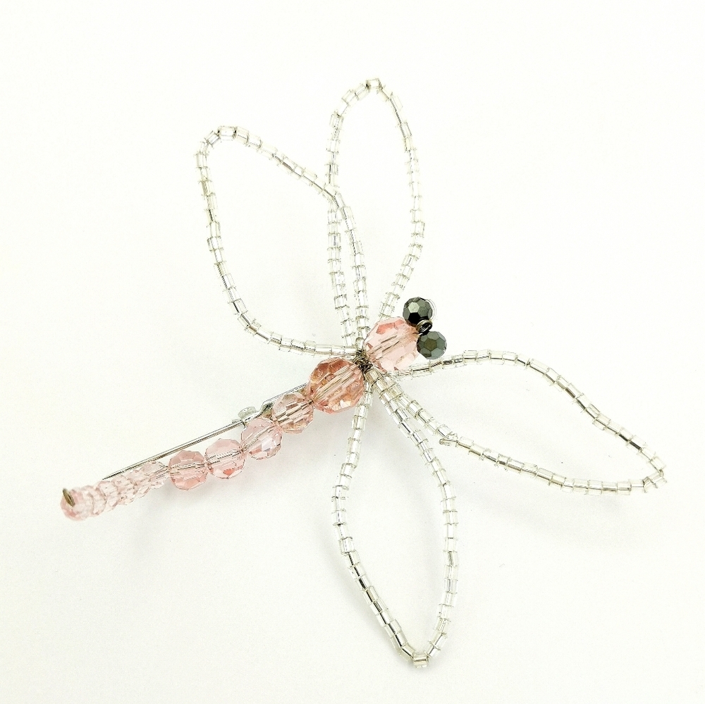 Swarovski Crystal Dragonfly Brooch Pin